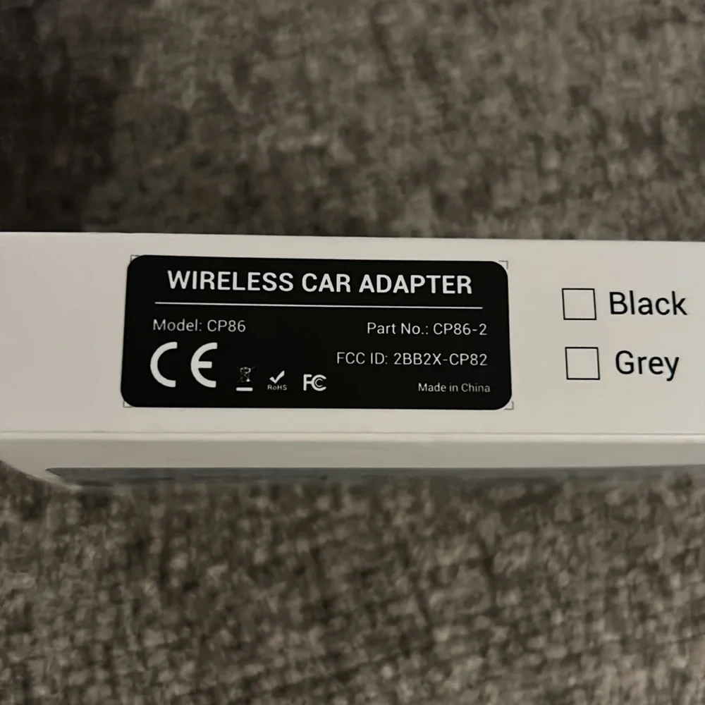 Car Adapter, Wireless Dilxyuy Two in One Mini Wireless Android Auto Adapter